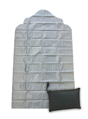 Grey - Prayer Mat - İhvan