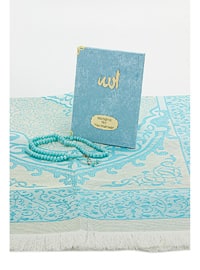 Blue - Printed - Prayer Mat