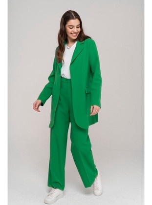 Green - Knit Suits - Olcay