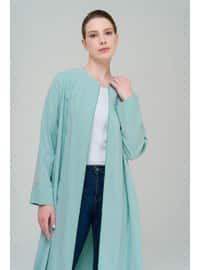 Mint Green - Unlined - Zero collar - Topcoat