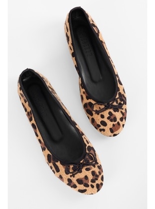 Flat - 250gr - Leopard Print - Flat Shoes - Shoeberry