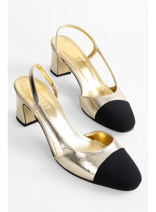High Heel - 300gr - Golden color - Heels - Shoeberry