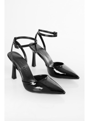High Heel - 300gr - Black Patent Leather - Heels - Shoeberry
