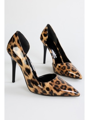 Stilettos & Evening Shoes - 300gr - Leopard Print - Heels - Shoeberry