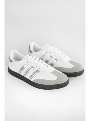 Sport - 350gr - White - Gray - Sports Shoes - Shoeberry