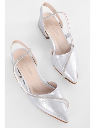 Flat - 250gr - Silver color - Flat Shoes - Shoeberry