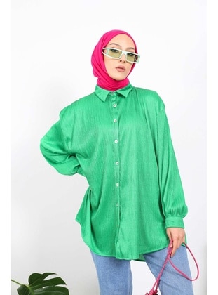 Green - Tunic - İmaj Butik