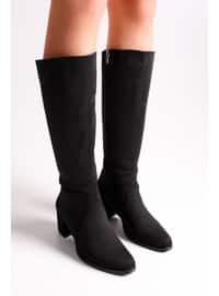 Boot - 500gr - Black Suede - Boots