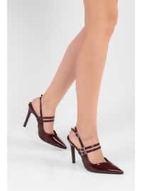 Stilettos & Evening Shoes - 300gr - Burgundy - Heels
