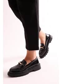 Loafer - 350gr - Black Patent Leather - Casual Shoes