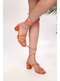 High Heel - Orange - Heels