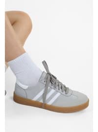 Sport - 350gr - Gray - White - Sports Shoes