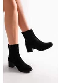 Boot - 450gr - Black Suede - Boots