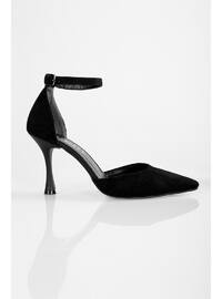 Stilettos & Evening Shoes - 300gr - Black Suede - Heels