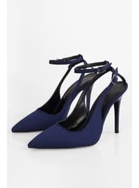 Stilettos & Evening Shoes - 300gr - Navy Blue - Heels