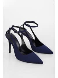 Stilettos & Evening Shoes - 300gr - Navy Blue - Heels