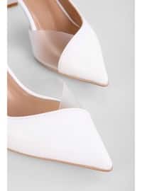Stilettos & Evening Shoes - 300gr - White - Heels