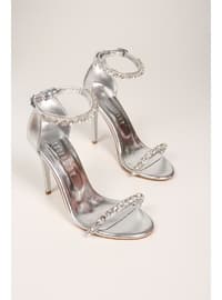 High Heel - Silver color - Heels
