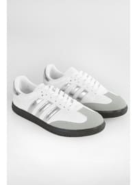 Sport - 350gr - White - Gray - Sports Shoes