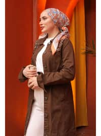 Brown - Unlined - Jacket