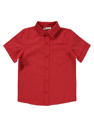 Red - Boys` Shirt - Civil Boys