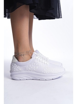 أبيض - حذاء رياضي - 550gr - أحذية رياضية - Shoescloud