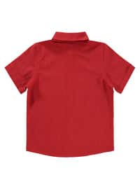 Red - Boys` Shirt