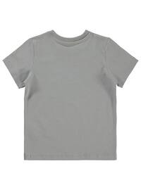 Grey - Boys` T-Shirt