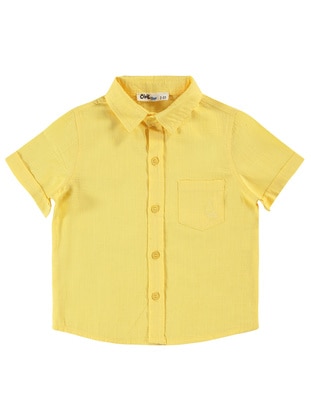Yellow - Boys` Shirt - Civil Boys