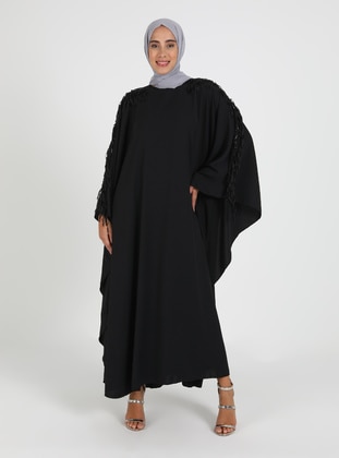 Black - Abaya - Filizzade