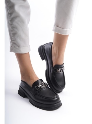 أسود - لحمي - فئة اللوفرز - 550gr - أحذية كاجوال - Shoescloud