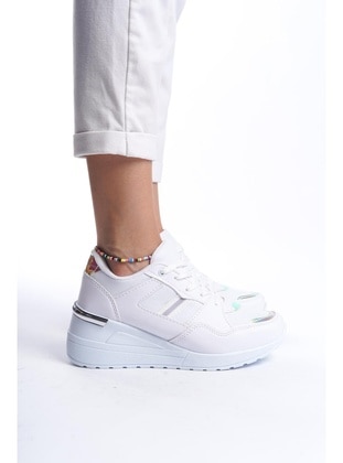 أبيض - حذاء رياضي - 500gr - أحذية رياضية - Shoescloud