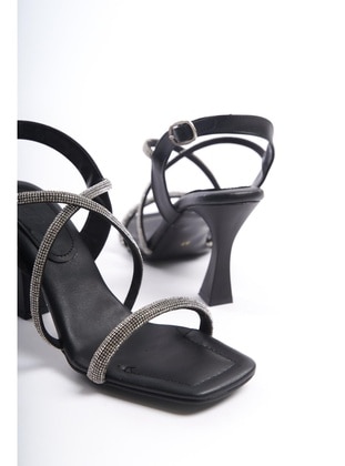 Kadın Topuklu Ayakkabı (8cm) Siyah