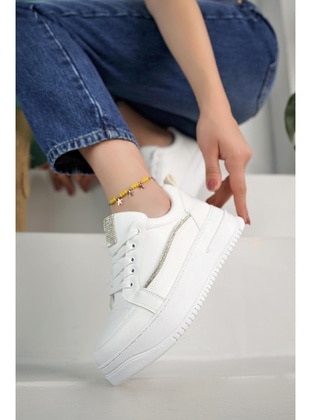 أبيض - أحذية رياضية - Muggo