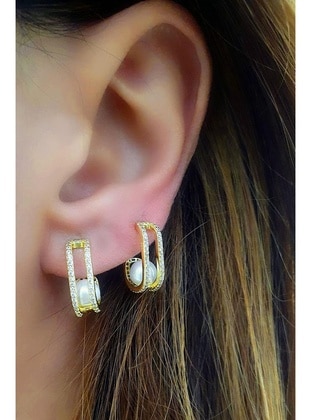 Golden color - Earring - ose shop