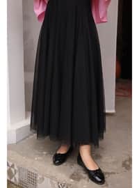 Black - Fully Lined - Skirt
