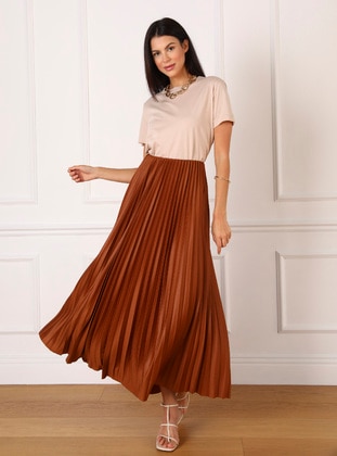 Brown - Skirt - Refka