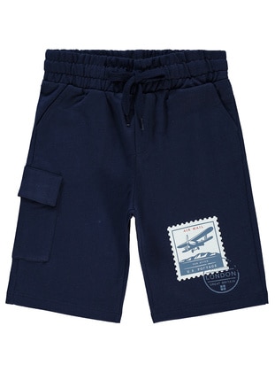 Navy Blue - Boys` Shorts - Civil Boys