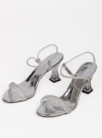 Silver color - Evening Shoes