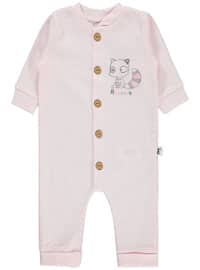 Pink - Baby Sleepsuits