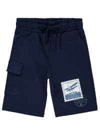 Navy Blue - Boys` Shorts