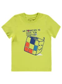 Lemon Yellow - Boys` T-Shirt