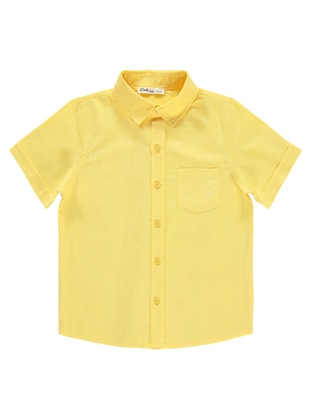 أصفر - قميص للأولاد - Civil Boys