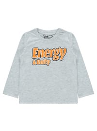 Orange - Boys` Sweatshirt