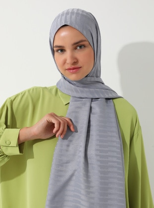 Grey - Shawl - Tuva