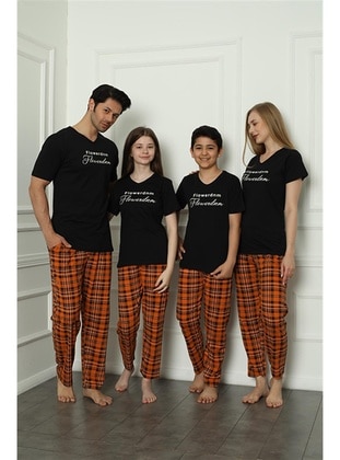 Black - Men`s Pyjama Sets - Akbeniz