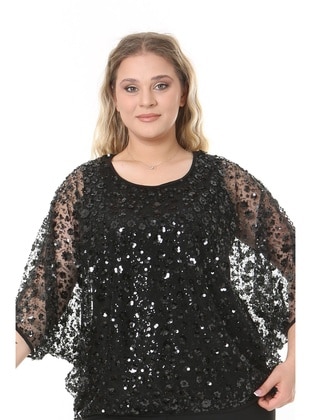 Black - Plus Size Evening Suit - Ladies First