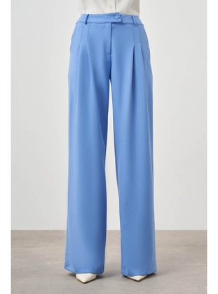 Blue - Pants - MIZALLE