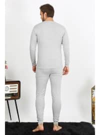 Grey - Men`s Pyjama Sets