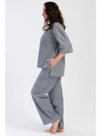Grey - Plus Size Pyjamas
